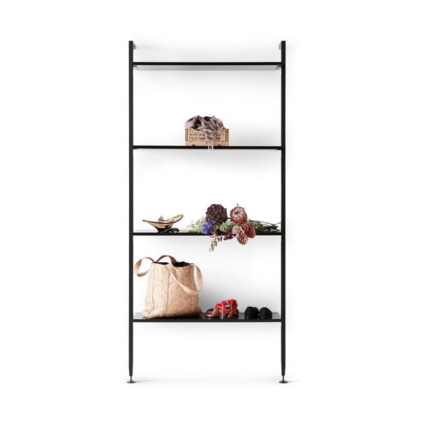 Črna polica Edge by Hammel, širina 94 cm-image-2