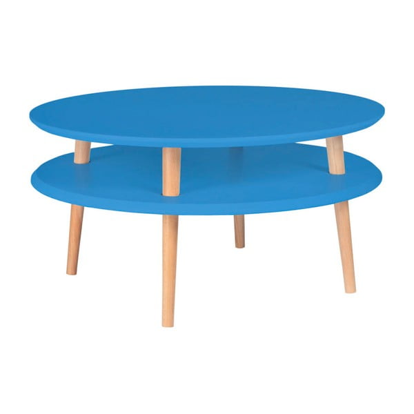 Modra kavna mizica Ragaba Ufo, ⌀ 70 cm