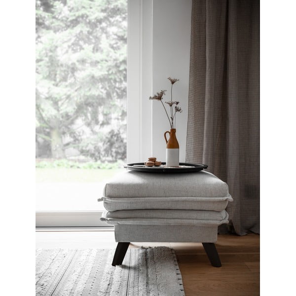 Svetlo bež fotelj Miuform Charming Charlie-image-3