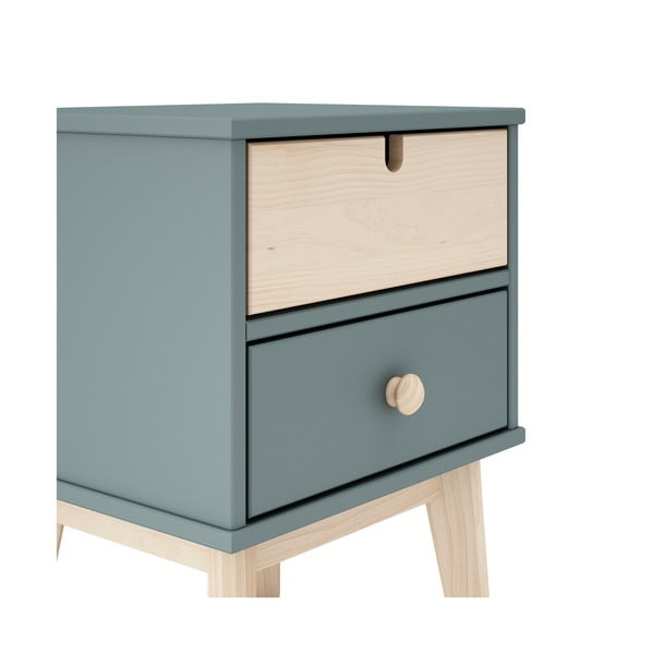 Prašno zelena otroška nočna omarica Estefania – Marckeric-image-4