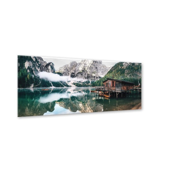 Slika na steklo Styler Tirolsko jezero, 50 x 125 cm-image-2
