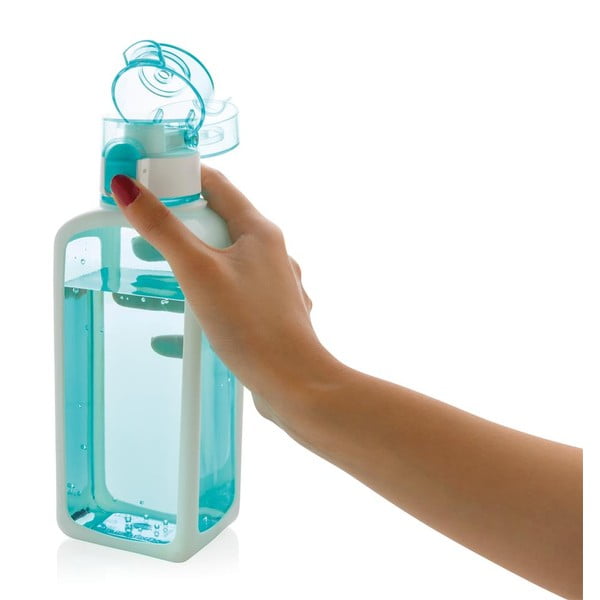 Modra steklenica z avtomatskim odpiranjem XD Design Collection, 600 ml-image-2