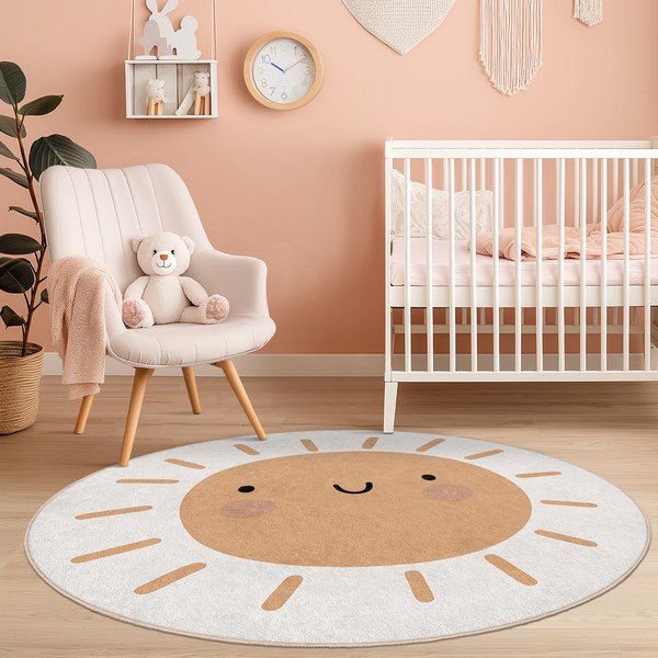 Pralna otroška preproga ø120 cm Sunny World – Mila Home-image-3