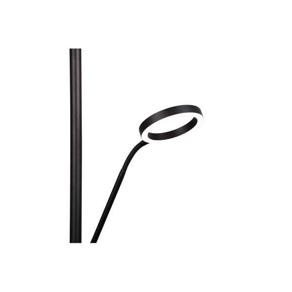 Črna LED stoječa svetilka (višina 180 cm) Willis – Trio-image-4