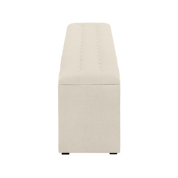 Krem otoman s prostorom za shranjevanje Windsor & Co Sofas Nova, 200 x 47 cm-image-4