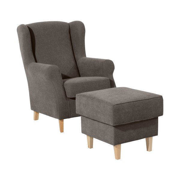 Rjavo-siv tabure Max Winzer Lorris -image-2