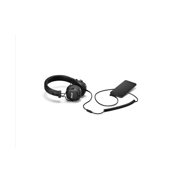 Črne slušalke Bluetooth Marshall Major III-image-4