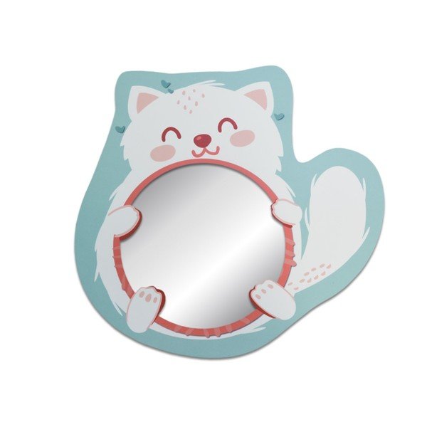 Stensko ogledalo ø 20 cm Kitty – Mioli Decor