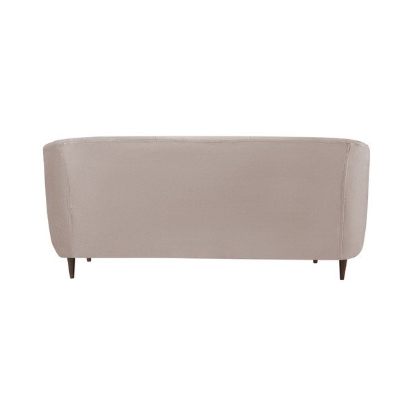 Bež žametni kavč Kooko Home Glam, 175 cm-image-1