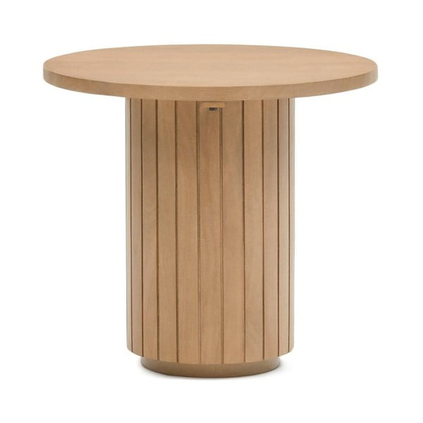 Okrogla mizica iz mangovega lesa ø 60 cm Licia - Kave Home