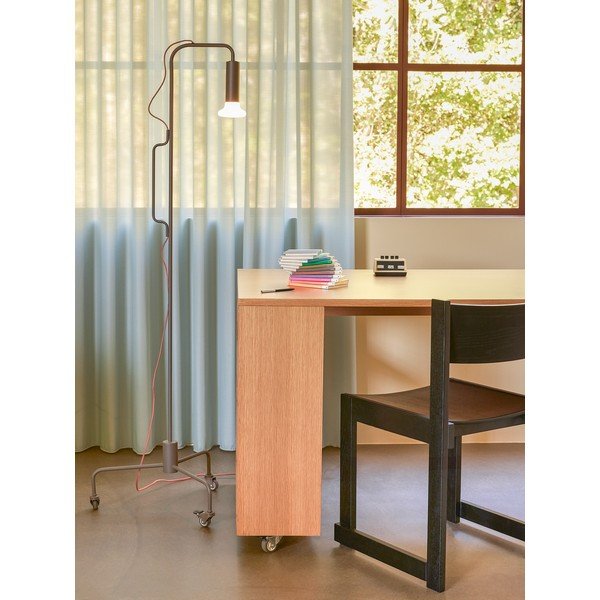 Rjava stoječa svetilka (višina 154 cm) Ido – Hübsch-image-1