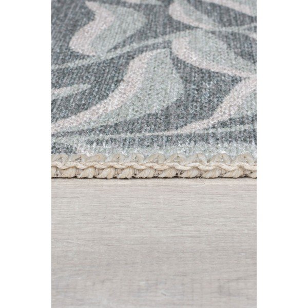 Svetlo zelena pralna preproga iz mešanice recikliranih vlaken 80x150 cm Wallace – Flair Rugs-image-4