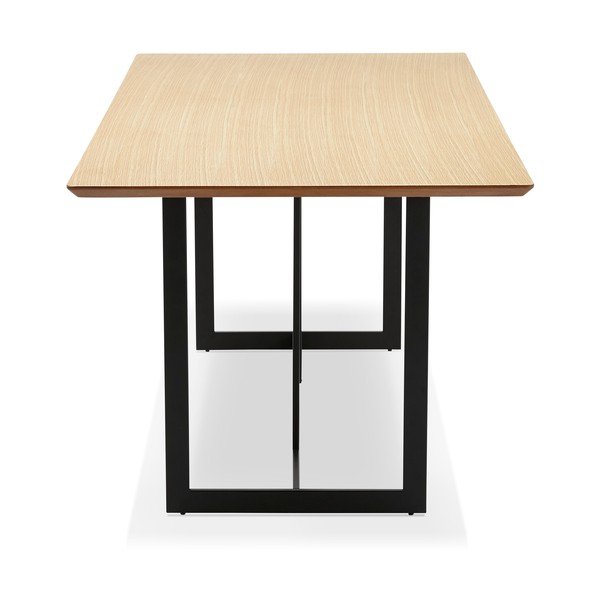 Jedilna miza v naravni barvi Kokoon Dorr, 180 x 90 cm-image-3