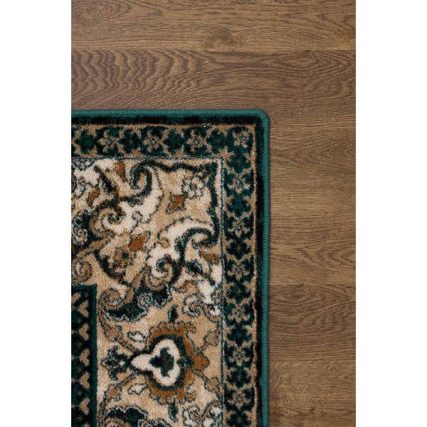 Zelena volnena preproga 160x240 cm Lauren – Agnella-image-3