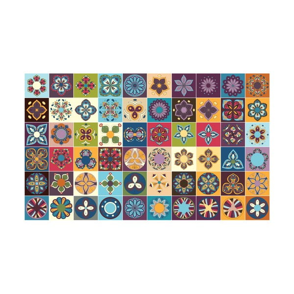 Komplet 60 nalepk Ambiance Azulejos-image-2