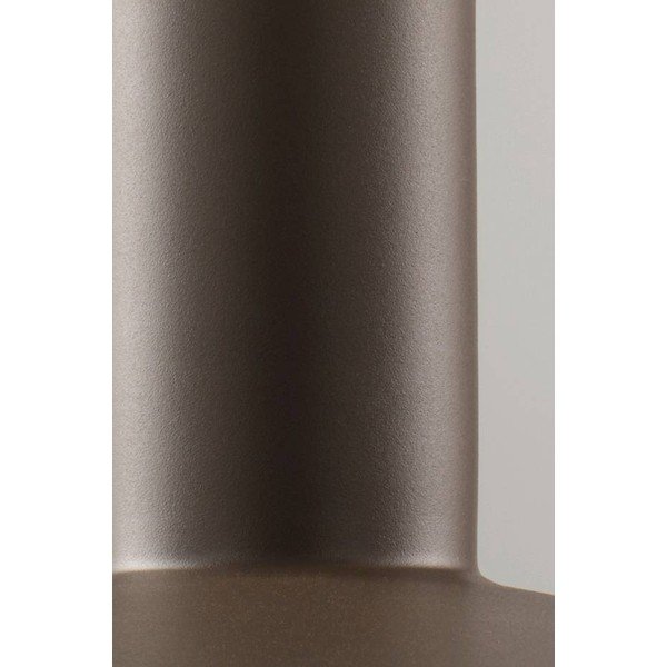 Rjava aluminijasta zatemnitvena viseča svetilka ø 25 cm Evan – Jotex-image-3