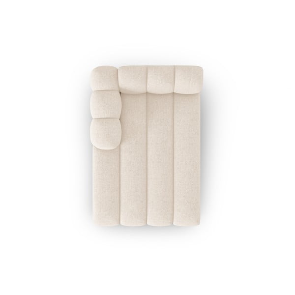 Kremno bel ležalnik (levi kot) Lupine – Micadoni Home-image-3