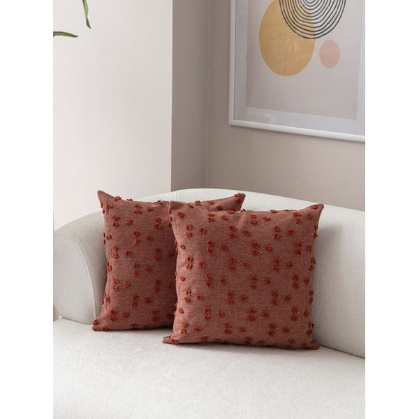 Prevleke za blazino v kompletu 2 ks 43x43 cm Tuffet – Mioli Decor-image-1