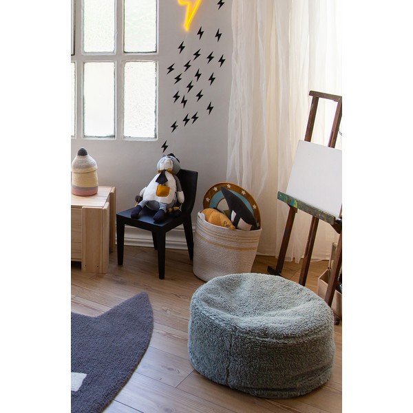 Moder tabure Chill Vintage Blue – Lorena Canals-image-1