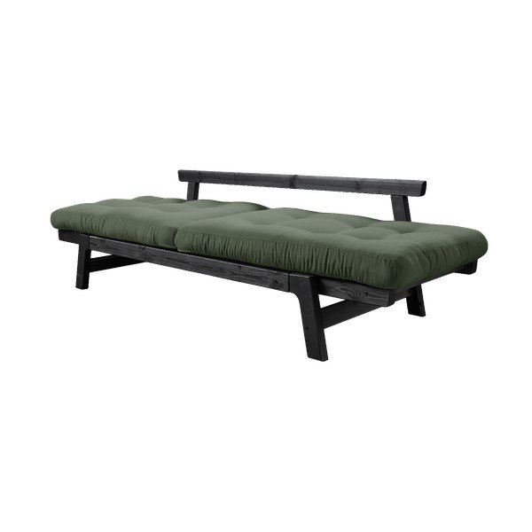 Raztegljiv kavč Karup Design Step Black/Olive Green-image-4