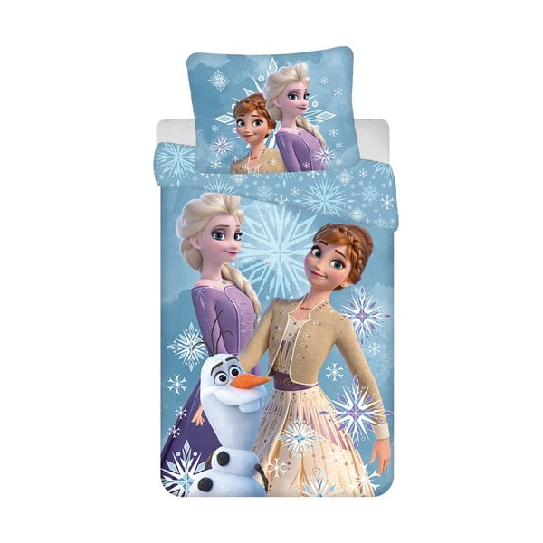 Bombažna otroška posteljnina 140x200 cm Frozen - Jerry Fabrics