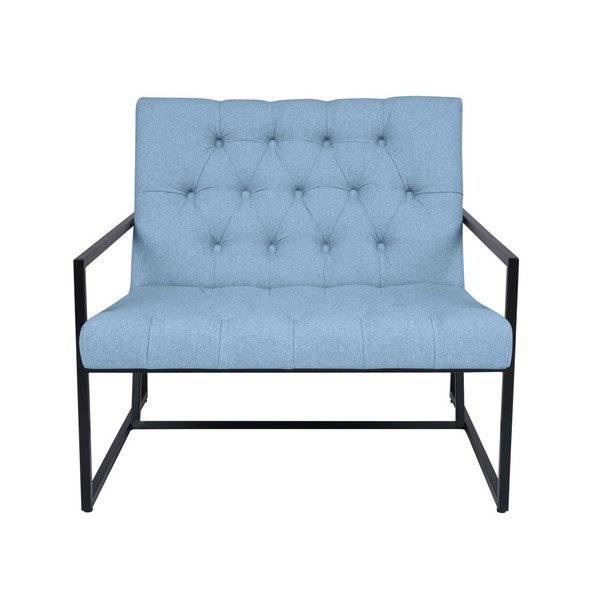 Svetlo moder fotelj Mazzini Sofas Aster-image-3