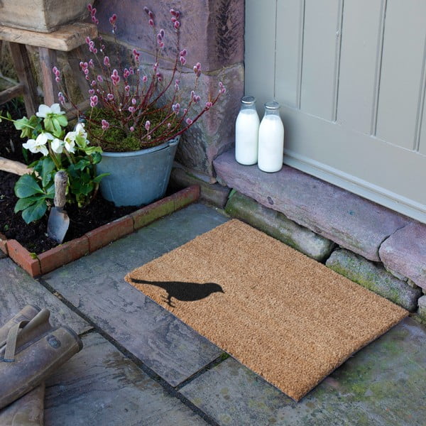 Predpražnik iz kokosovih vlaken 40x60 cm Bird – Artsy Doormats-image-3