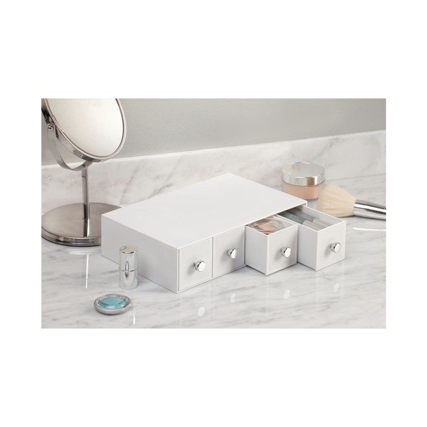 Bel organizator s 4 predali iDesign Tower-image-2