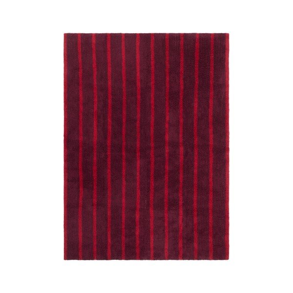 Rdeč/bordo rdeč bombažen tekač 80x250 cm Mika – Jotex