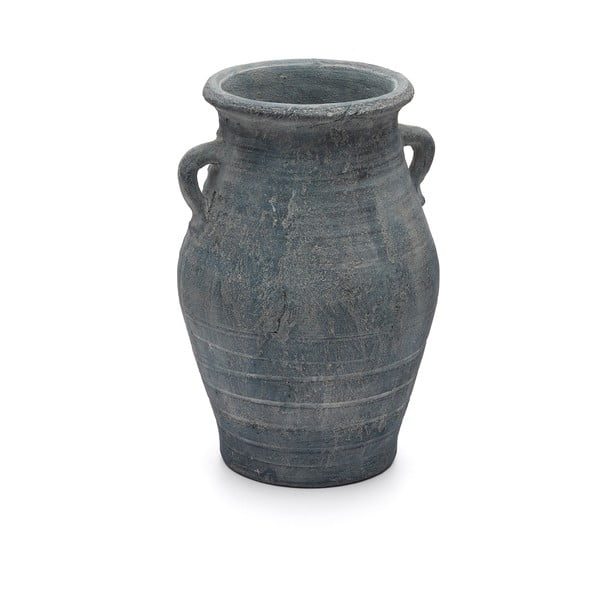 Siva vaza iz terakote Blanes – Kave Home