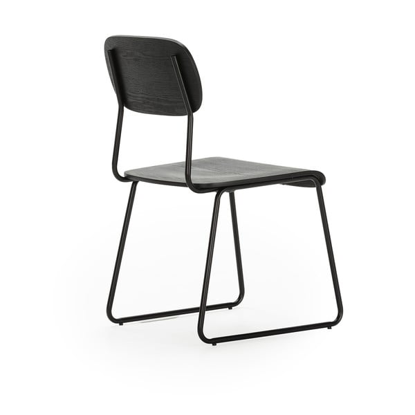 Črni jedilni stoli v kompletu 2 ks Aira – Marckeric-image-3