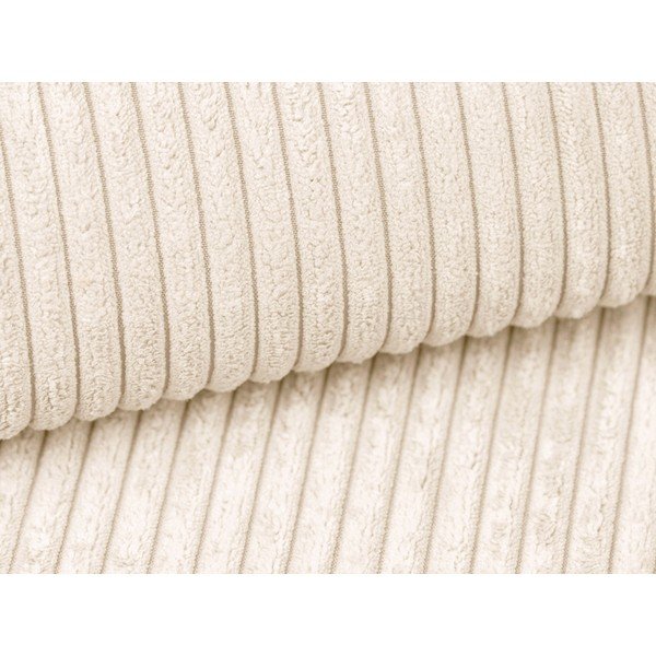 Bež tabure iz rebrastega žameta Campi – Cosmopolitan Design-image-2