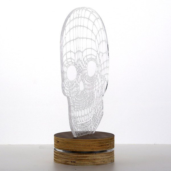 3D namizna svetilka Skull-image-2