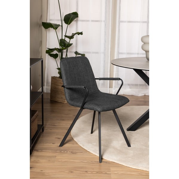 Temno sivi jedilni stoli v kompletu 2 ks Selina – Actona-image-1