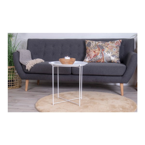 Kovinska okrogla stranska mizica ø 47 cm Bastia – House Nordic-image-3