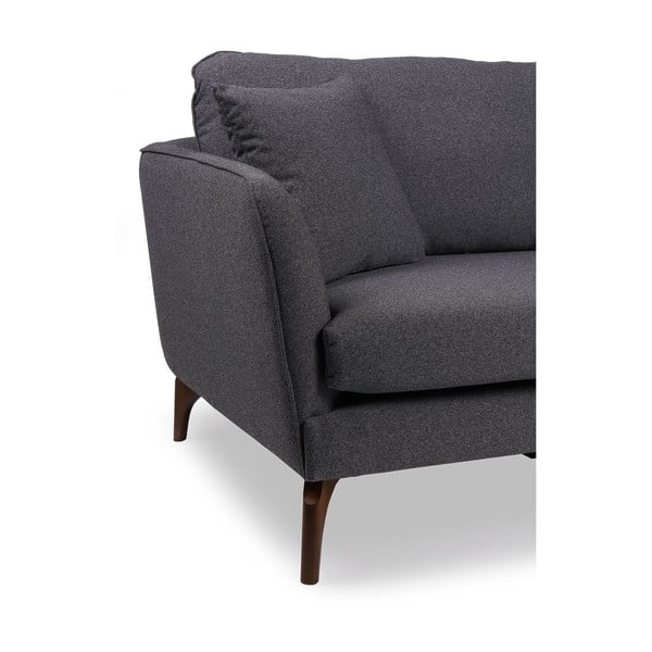 Temno siva sedežna garnitura Ndesign Giza, širina 220 cm-image-3