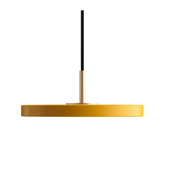 Oker rumena LED viseča svetilka s kovinskim senčnikom ø 15 cm Asteria Micro – UMAGE-image-3