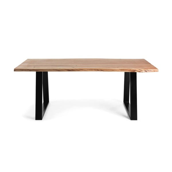 Jedilna miza z mizno ploščo iz akacije 90x160 cm Alaia – Kave Home-image-4