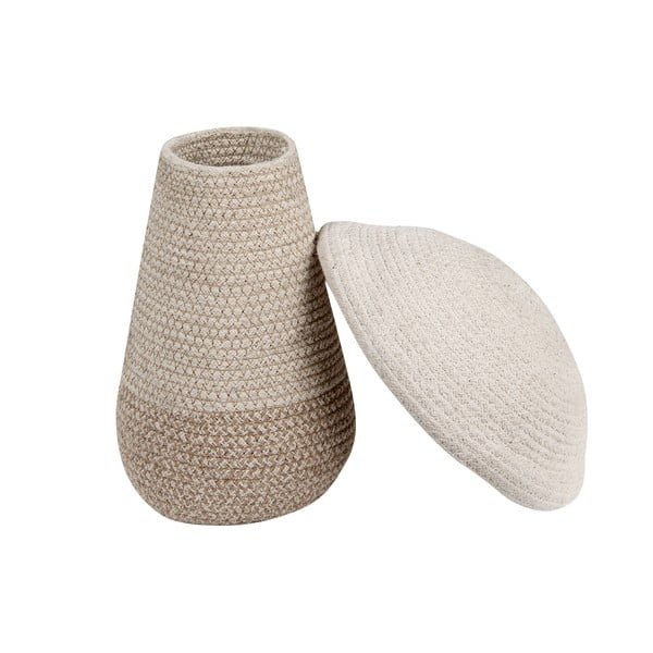 Bež tekstilna otroška škatla za shranjevanje ø 23x27 cm Mushroom – Lorena Canals-image-4