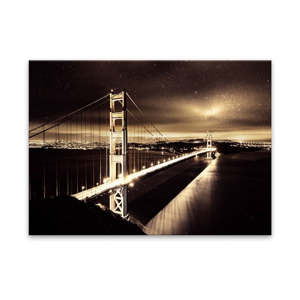 Steklena slika Styler Bridge, 80 x 120 cm