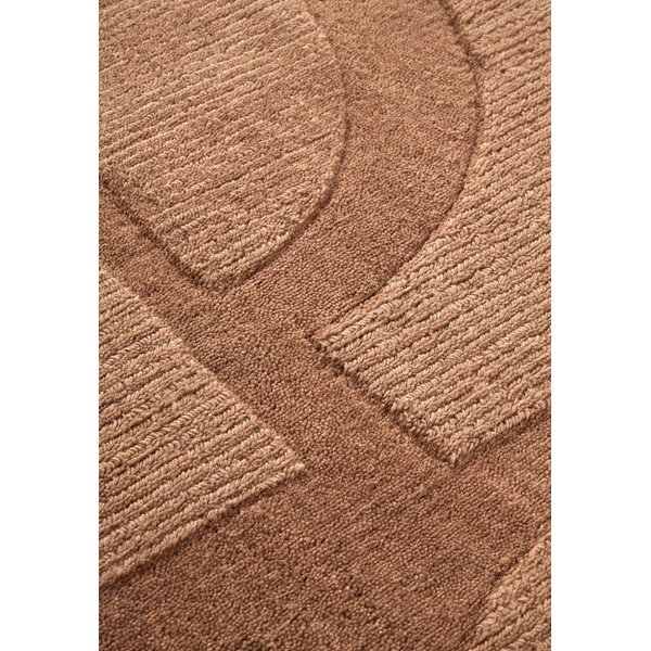 Rjava ročno tkana volnena preproga 160x230 cm Alexis – Villeroy&Boch-image-4