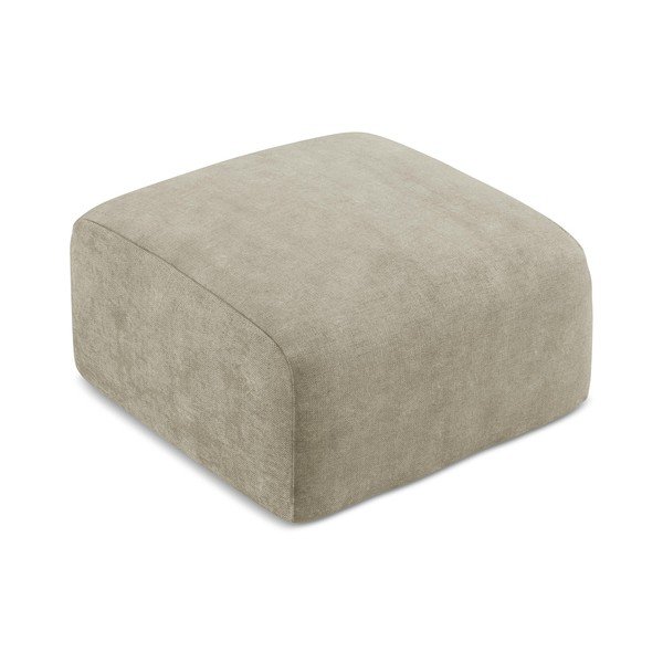 Bež tabure iz šenilje Leila – Makamii-image-2