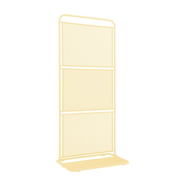 Rumena kovinska balkonska pregrada Garden Pleasure MWH, 180 x 80 cm