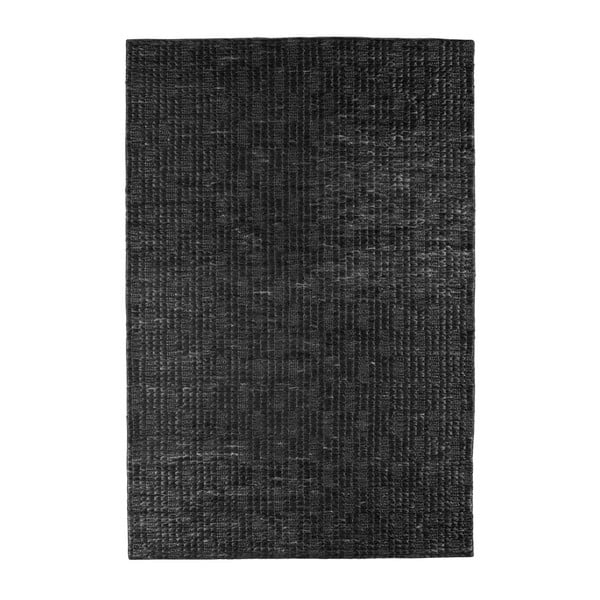 Črna preproga iz jute BePureHome Scenes, 240 x 170 cm