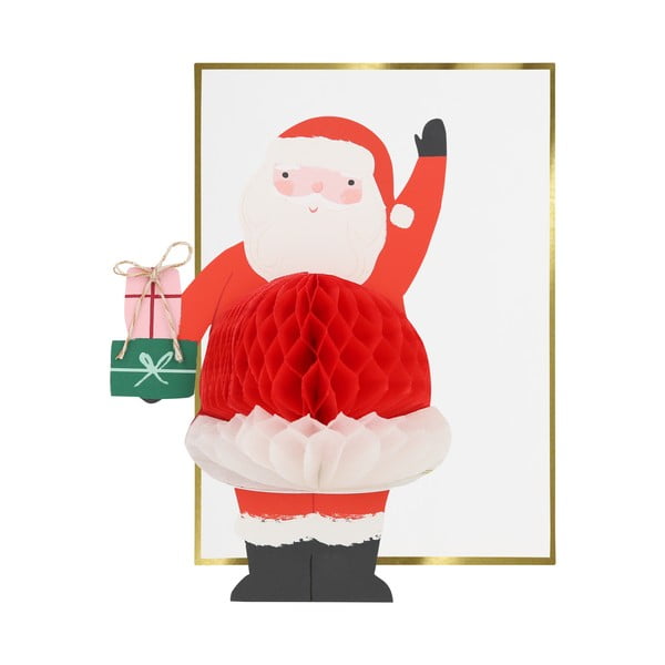 Božična voščilnica Santa – Meri Meri-image-1