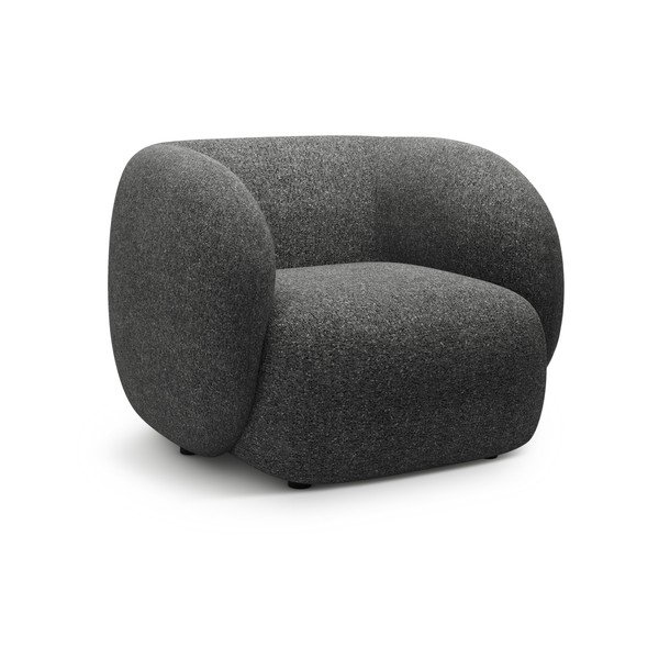 Temno siv fotelj Kate – Micadoni 