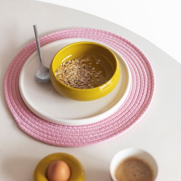 Bež desertni krožnik iz kamenine ø 20,5 cm Billie – ONA-image-3