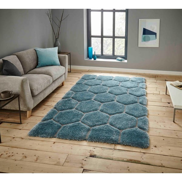 Modra preproga Think Rugs Noble House, 150 x 230 cm-image-1