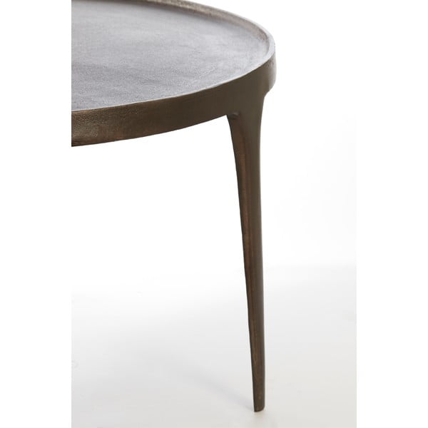 Rjave okrogle mizice v kompletu 2 ks ø 75 cm Tobias – Light & Living-image-2