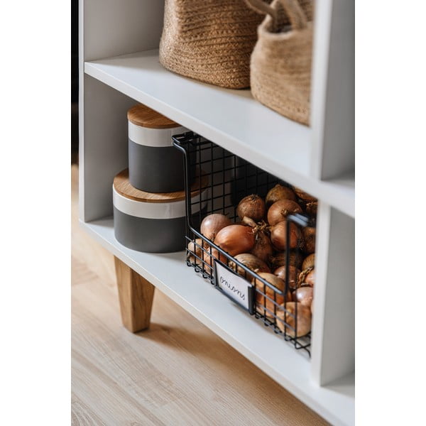 Keramična škatla za shranjevanje s pokrovom iz bambusa Wenko Malta, 450 ml-image-1